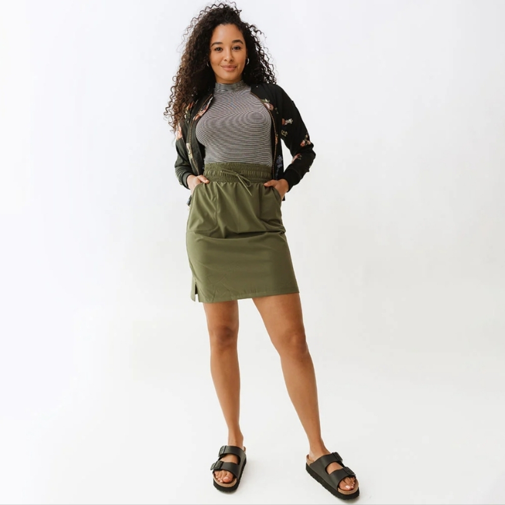 Albion The Away Skirt Sage Women's Large Tall Activewear Outdoor